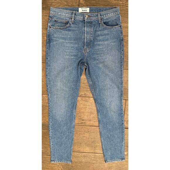 REFORMATION Serena High Waist Skinny Jeans In Maya Size 30 - Picture 10 of 10